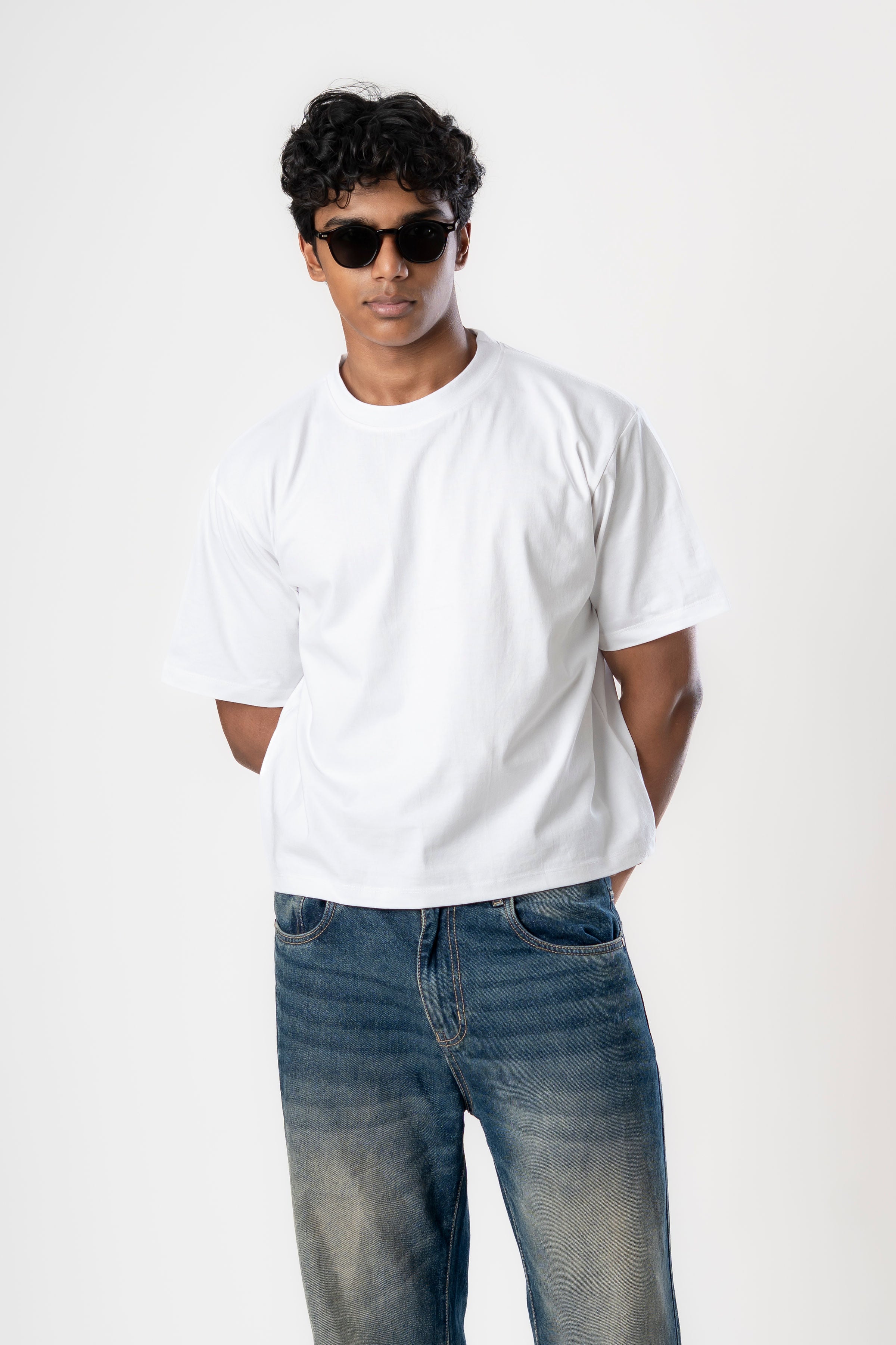 Boxy White T-shirt