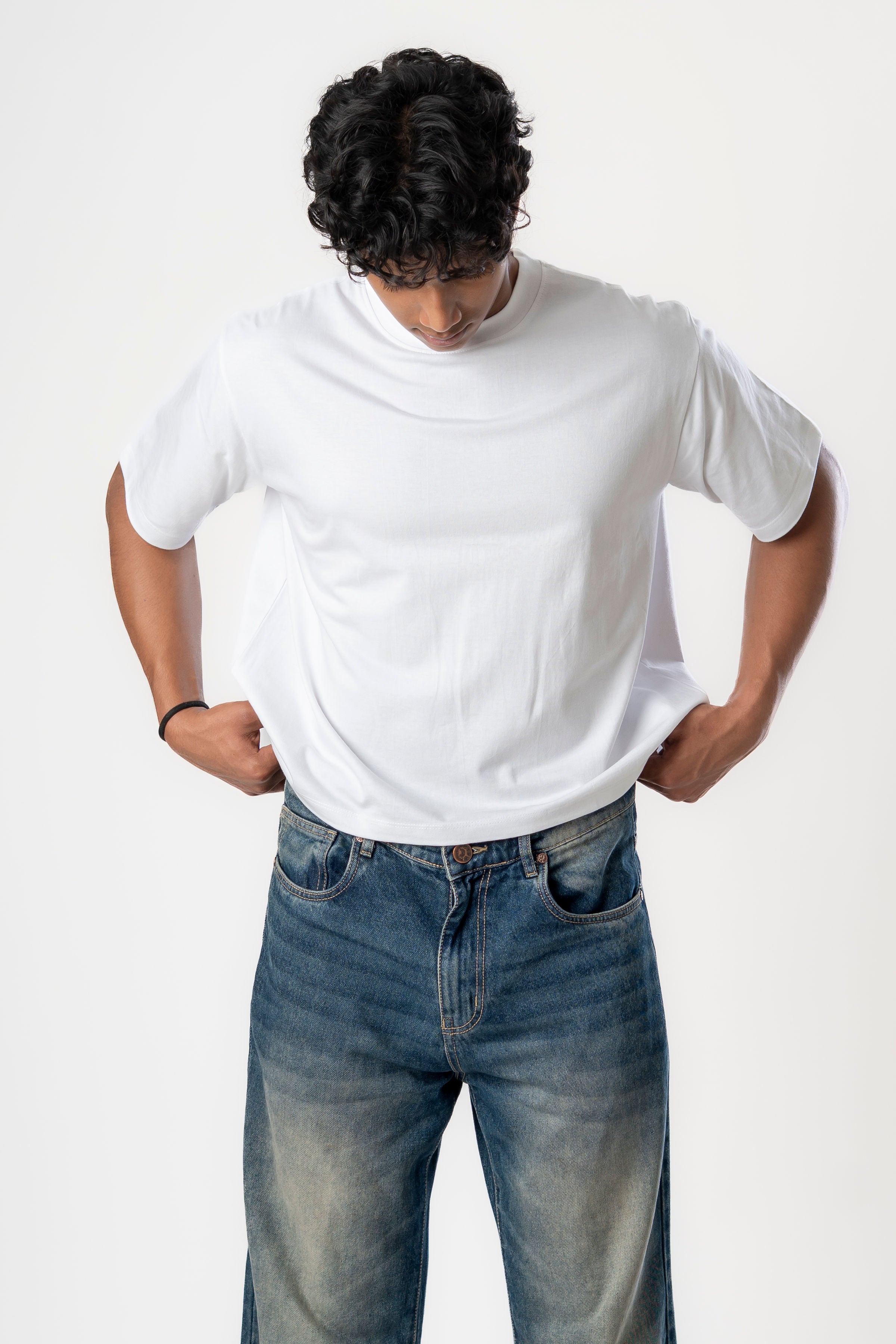 Boxy White T-shirt