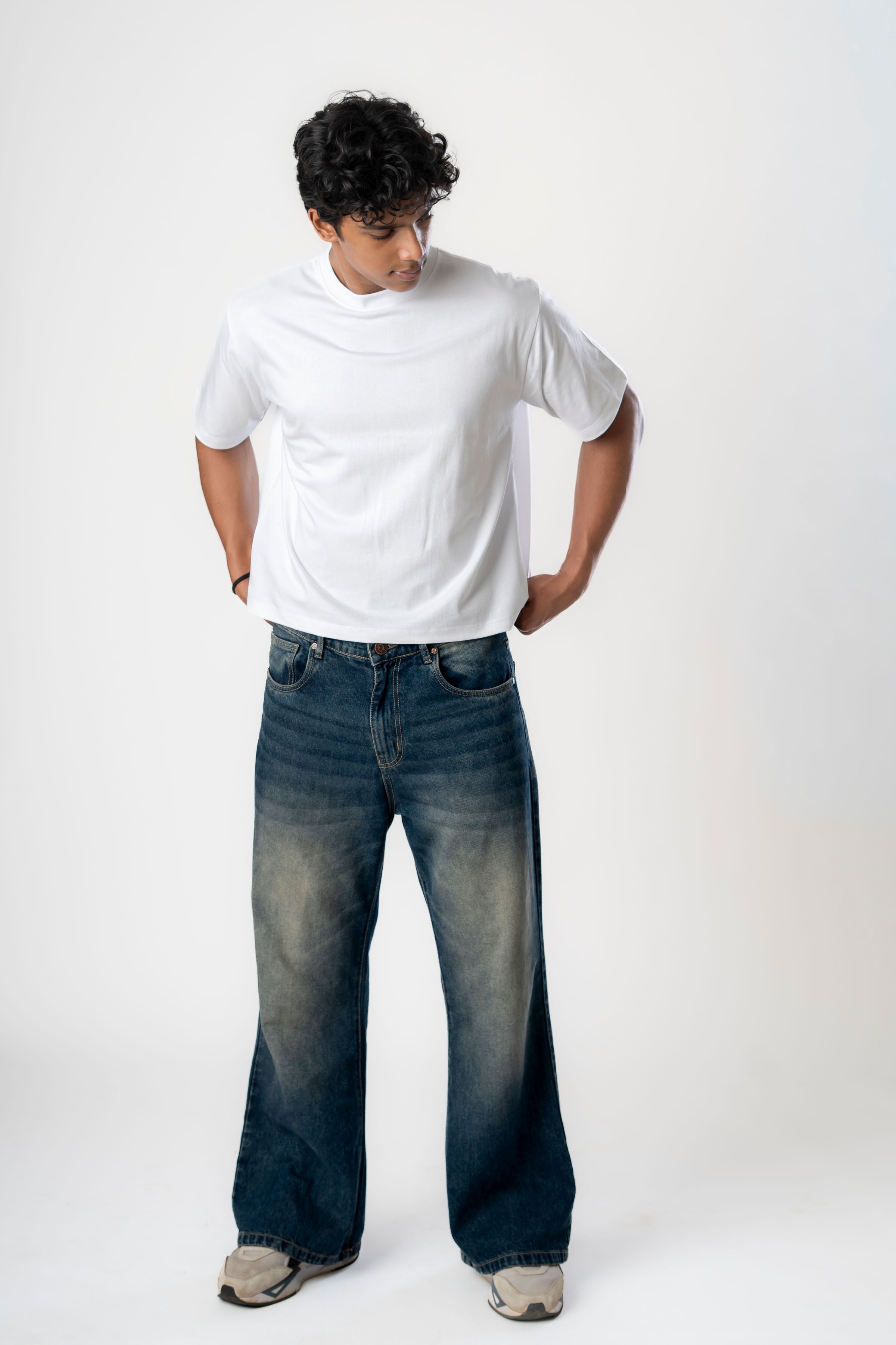 Boxy White T-shirt
