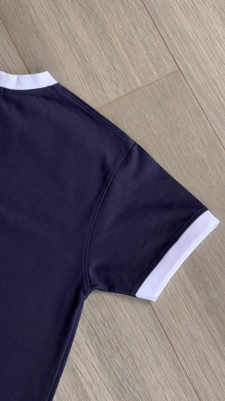 Ringer Tees - Navy