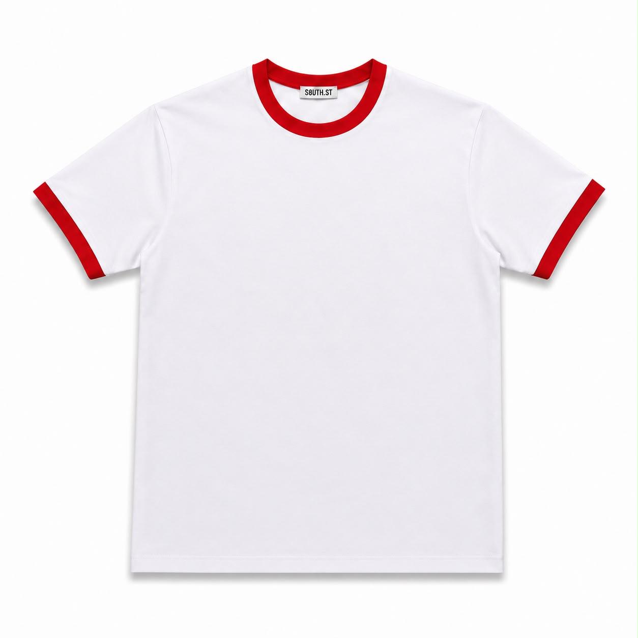 Ringer Tees - Red